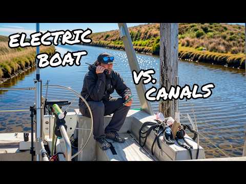 Was this the right choice? Going inland canals to dodge a storm.