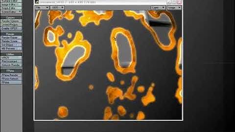 Lightwave 3D Pyrotechnics 2 | Burning Away The Skin of an Object