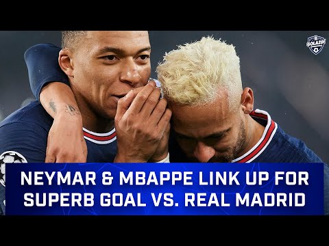 Mbappe & Neymar Link Up For Fantastic Goal vs. Real Madrid | Champions League Round of 16, Leg 2