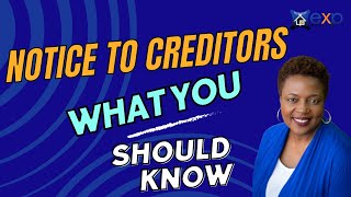 How long do creditors have to file a claim against an estate