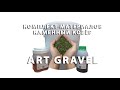 Комплект материалов Каменный ковёр Art Gravel своими руками. Как с ним работать?