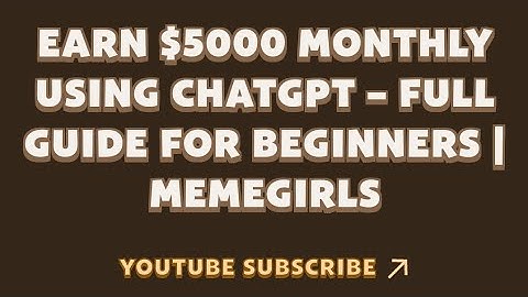 EARN $5000 MONTHLY USING CHATGPT – FULL GUIDE FOR BEGINNERS | MEMEGIRLS | MEMEFI New Video Code