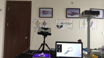 [3DMaster] Quét mẫu 3D chi tiết cơ khí nhỏ bằng máy EinScan pro