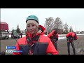 Ульяновские спасатели провели учения по эвакуации граждан в случае резкого подъема воды