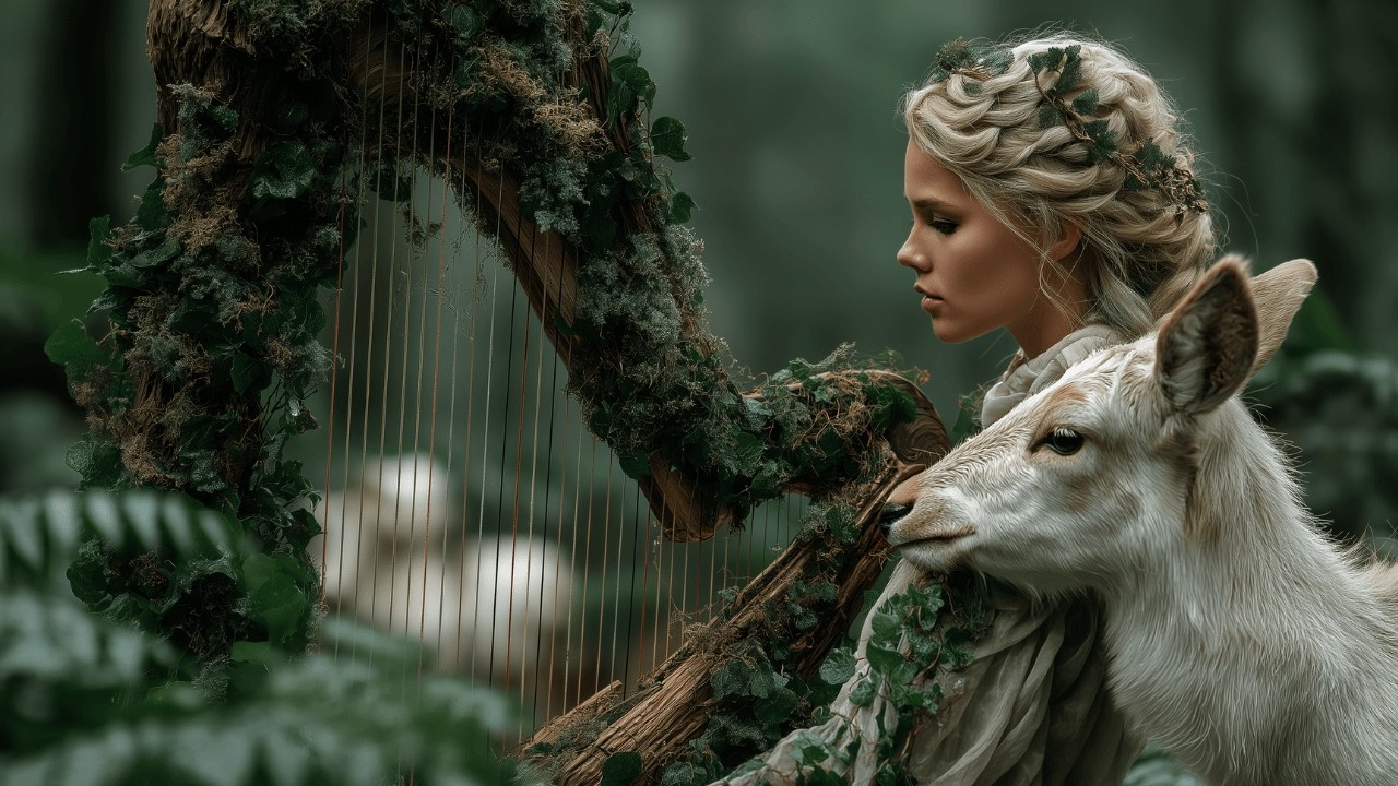 Throne Room Presence | 432Hz Ethereal Harp & Angelic Worship