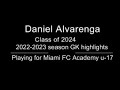 Daniel alvarenga class of 2024 highlights 1