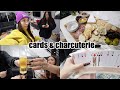 cards &amp; charcuterie! | Vlogmas Day 11