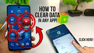 how to clear data in any app || clear cache on Android 