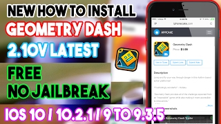 New How To Install Geometry Dash 2.10 Latest Free (NO JAILBREAK) iOS 10/10.2.1/9 On iPhone/iPod/iPad screenshot 4