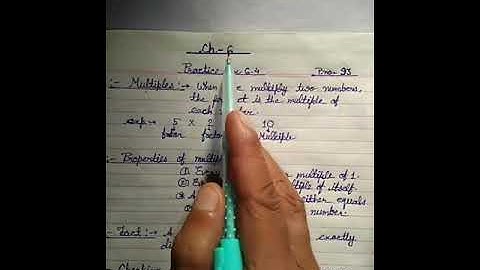 CLASS 4th-CBSE-Ch.6 Factors and Multiples(exercise 6.4-Multiples).