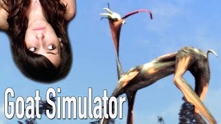 Scariest Goat Simulator Glitch EVER?! Funny Moments Part 2