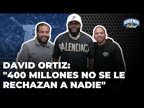 DAVID ORTIZ ROMPE EL SILENCIO: HABLA DEL CONTRATO DE SOTO, CLÁSICO MUNDIAL, A-ROD, LIDOM Y MUCHO MÁS