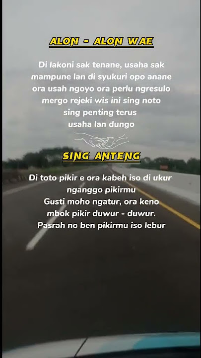 KATA KATA MOTIVASI // TERUS BERUSAHA JANGAN MENYERAH versi Jawa #shorts #viral #shortsvideo