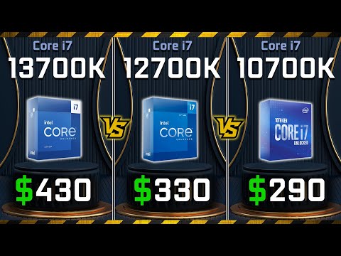 Intel Core i7-13700K vs i7-12700K vs i7-10700K | Best Intel CPU to buy in 2023