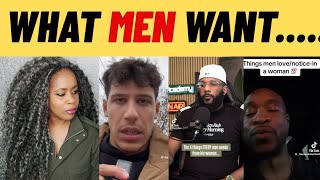 MEN EXPLAIN WHAT THEY FIND ATTRACTIVE IN WOMEN | WHAT MEN WANT AND CRAVE IN WOMEN #tiktokviralvideos