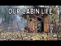 North to the Cabin - Off Grid, Remote Cabin Life - Yukon Cabin- Log Cabin