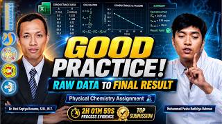 🔥 From Raw Data to Final Result: Excel Discipline in Physical Chemistry ⚗️