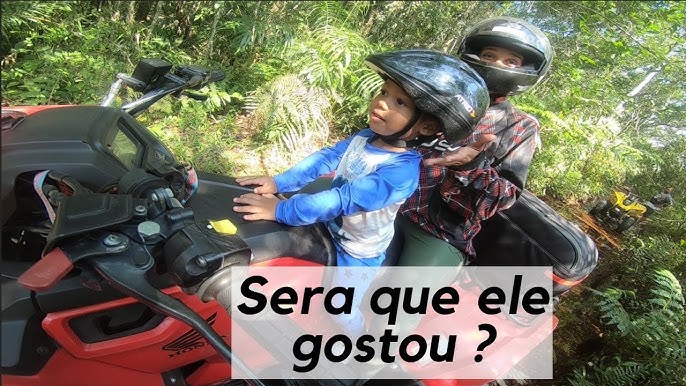 Surpresa ! Ganhando Uma Mini Moto de Natal