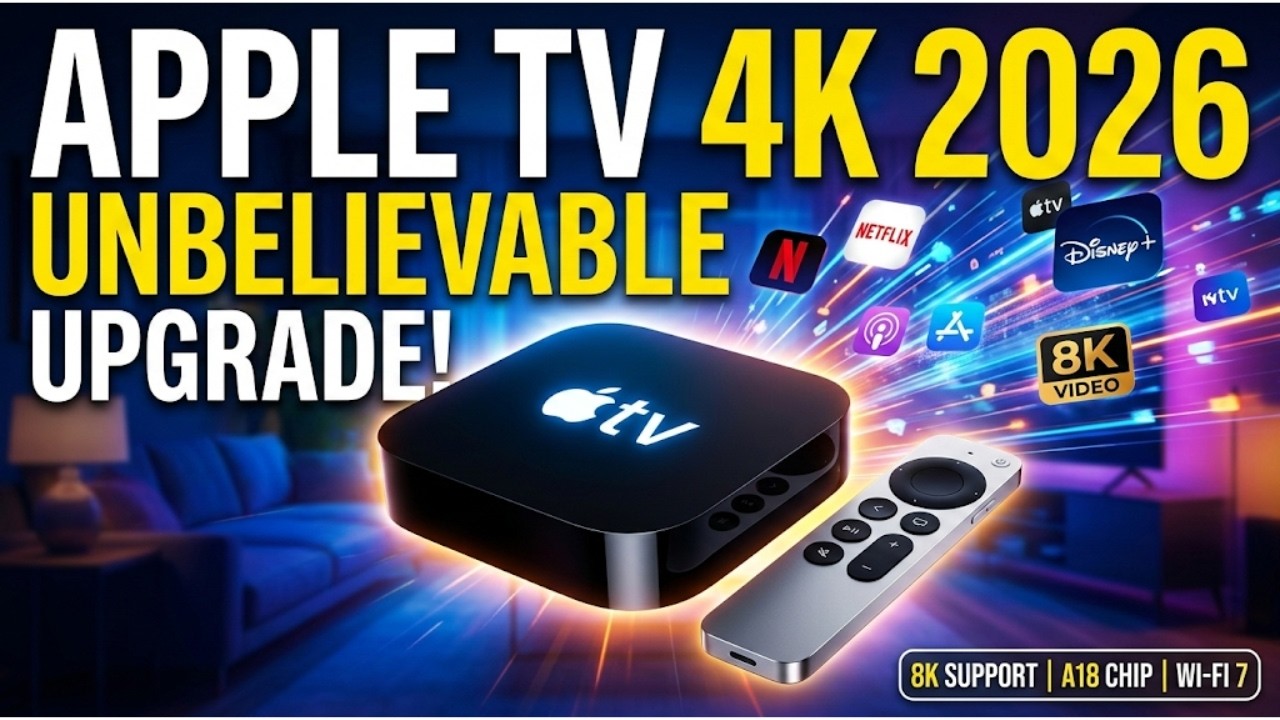 Apple TV 4K 2026 FINALLY LEAKS CONFRMED-Here's What Changing! - YouTube