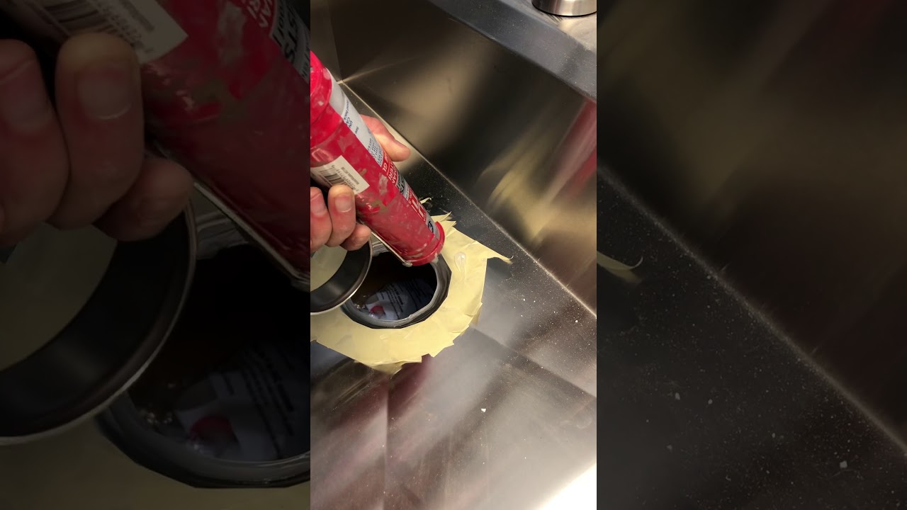 Hack on how to install a garbage disposer in 5 min - YouTube