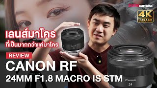 รีวิว Canon RF 24mm F1.8 Macro IS STM เลนส์มาโครตัวเล็ก ที่เป็นมากกว่าแค่มาโคร