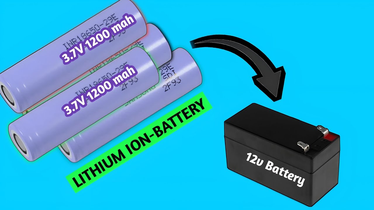 HOW TO MAKE 12V BATTERY | LITHIUM ION BATTERY PACK - YouTube