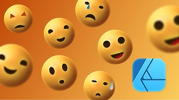 How to Create a Vector Emote Icons in Affinity Designer Tutorial