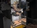 CNC wood lathe process chess pieces: turning the shape, drilling, sanding, and cutting in one go