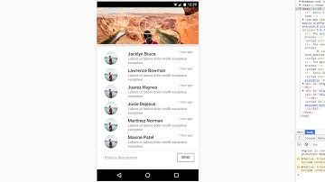 Ionic animation - video page
