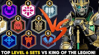 Exclusive! Level 6 Sets vs KOTL | Maxed Out Level 6 Sets Tested Against the KING! | Shadow Fight 3