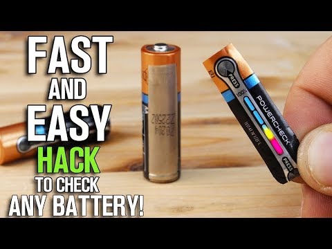 mave browser Skrøbelig How To Test Any Battery - YouTube