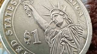 Presidential Dollar Coins MARTIN VAN BUREN JI PH 8th PRESIDENT 1837-1841 UNITED STATES OF AMERICA $1