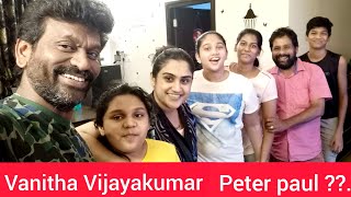 Vanitha Vijayakumar | Peter paul | Surya devi | elizabeth helen | LockDown Birthday celebration.