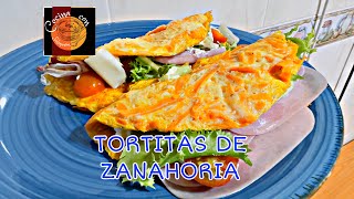 Tortitas de zanahoria receta Fit