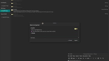 GnuPG - Importing The Xe1phix GPG Collection - Using Seahorse