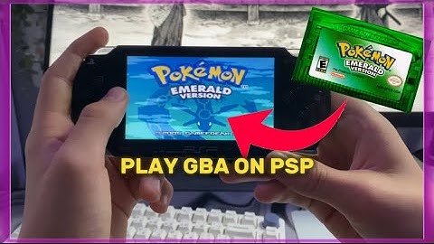 How To Play GBA Games On PSP