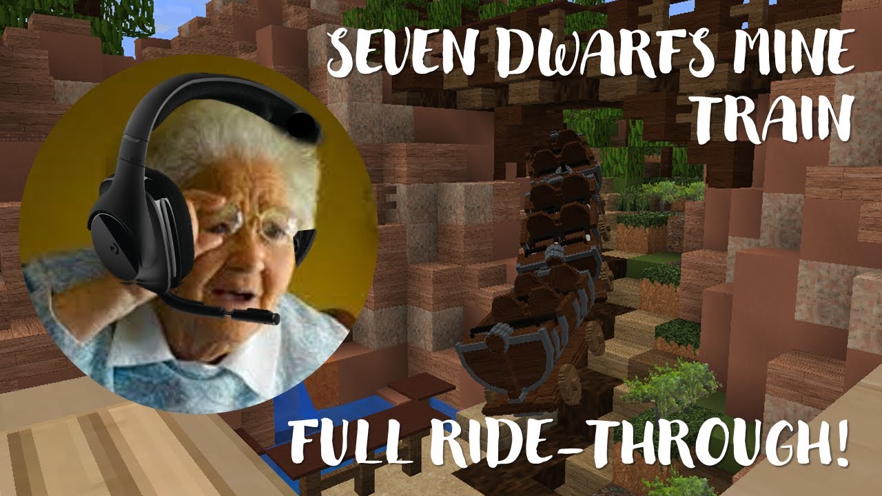 Seven Dwarfs Mine Train Full Ride-Through!!