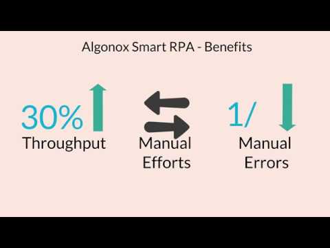 Smart RPA | AlgonoX Technologies
