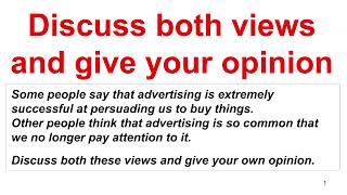 IELTS Academic 15 Test 3 Writing Task 2 | Discuss both views | Advertising is extremely successful Wealth