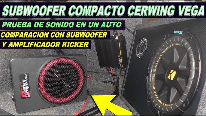 Las mejores ofertas en Subwoofer COCHE