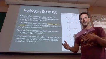 Chapter 11 Part 2 - introducing the types of intermolecular forces