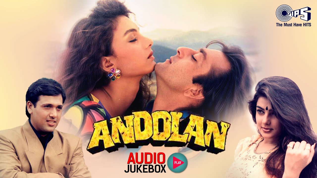 Andolan Movie Songs   Audio Jukebox  Govinda Sanjay Dutt Mamta Kulkarni  90s Hit Songs