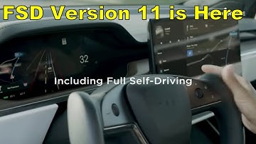 Tesla FSD Beta V11 is Finally Here