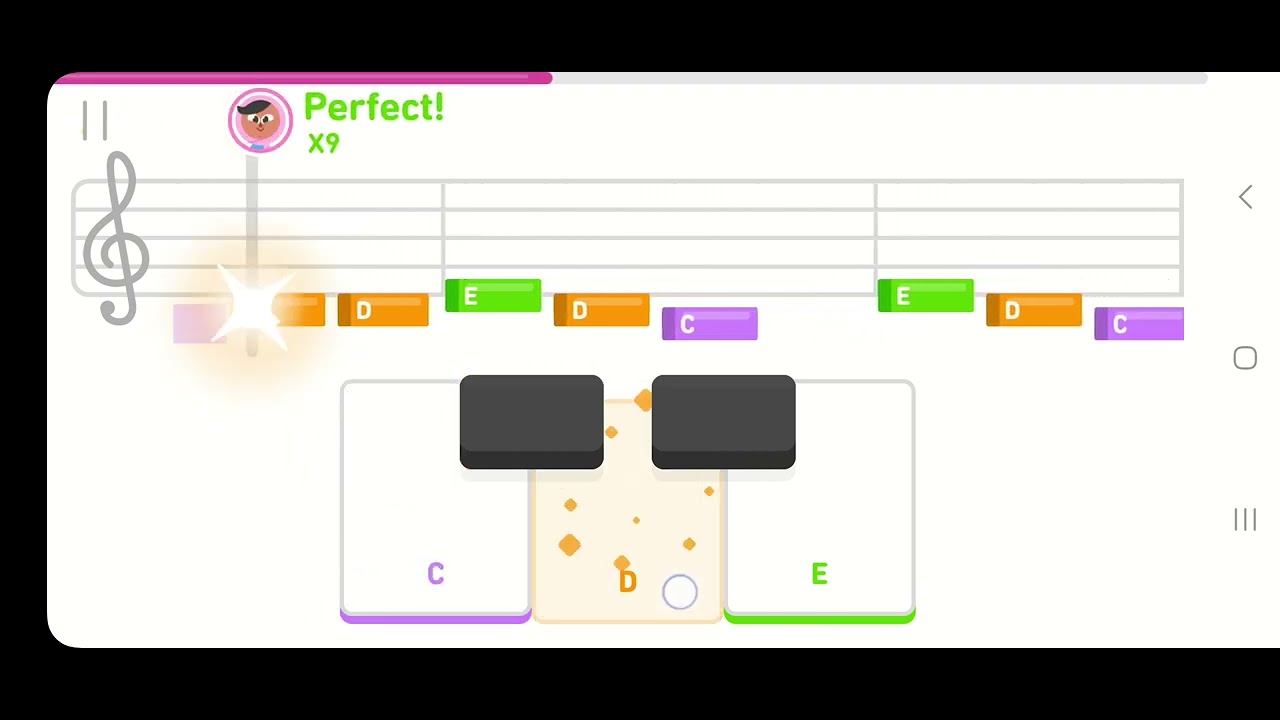 Hot cross buns (zari's version) duolingo music section 1 unit 1