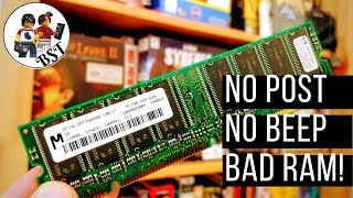 No POST No Beep BAD RAM