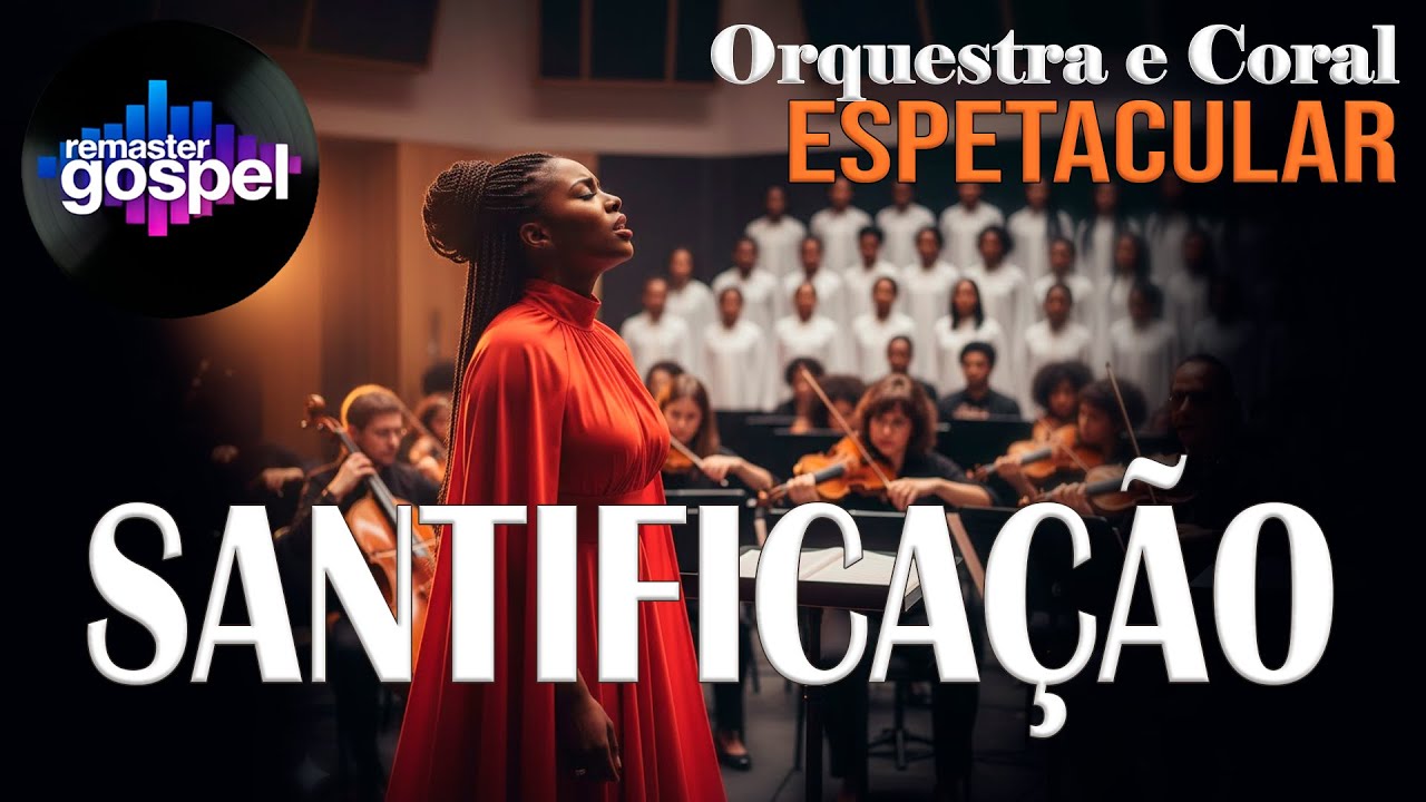 SANTIFICAÇÃO de ELAINE MARTINS numa versão ESPETACULAR com ORQUESTRA E CORAL como você nunca ouviu