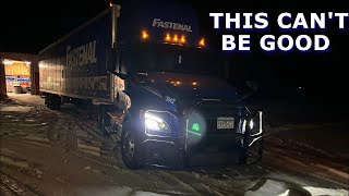 I ALMOST JACK-KNIFED MY TRUCK ON ICE 🤦🏾‍♂️ *Scary Experience*