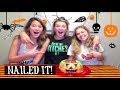 Nailed It Halloween Edition | Baking With CarsonKeegen