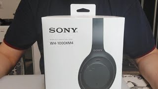 Беспроводные наушники Sony WH-1000HM4 с активным шумоподавлением.