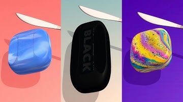 Soap cutting game ! Relaxing sounds! Satisfying ASMR Video